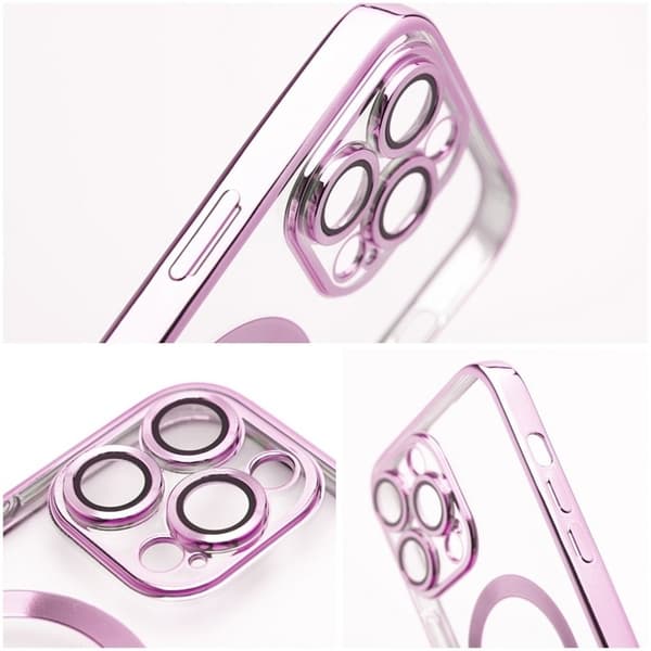 Telefontaske til iPhone 16 Plus MagSafe Electro - Rose Gold
