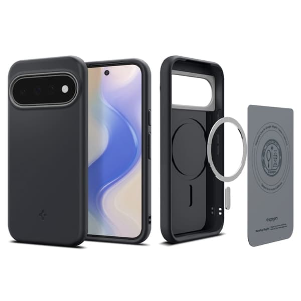 Spigen Mobilcover Til Google Pixel 11 Magsafe Nano Pop - Sort Sesame