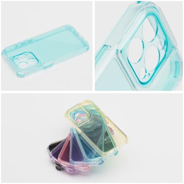 Mobilskal till iPhone 16 Plus Matrix Clear - Mint