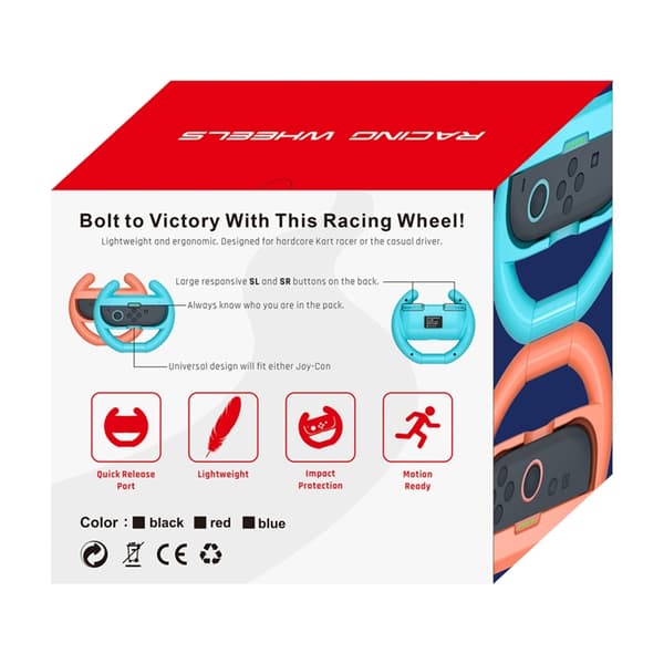 Nintendo Switch 2 Joy-Con Racing Rat (2-pak) - Sort