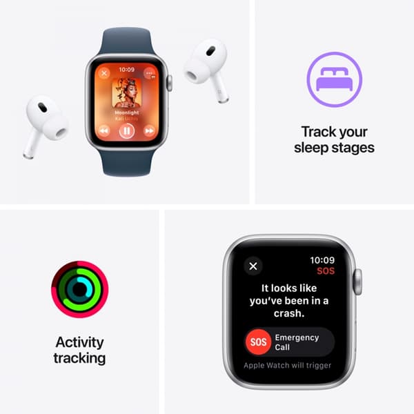 Apple Watch SE GPS 40mm Midnight Sport Loop