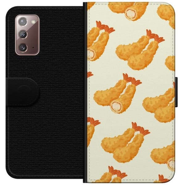 Plånboksfodral till Samsung Galaxy Note20 med Räkor
