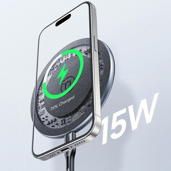 USAMS induktionsoplader US-CD223 15W - Sort