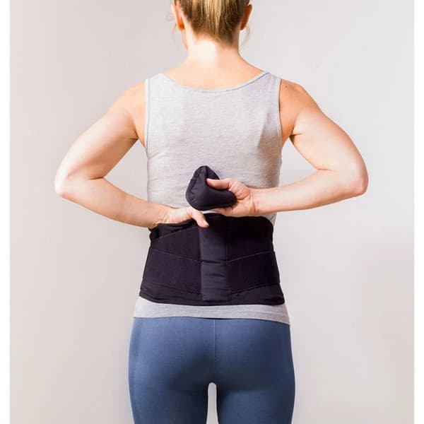 SWEDISH POSTURE Alaselän tuki Stabilize M Musta