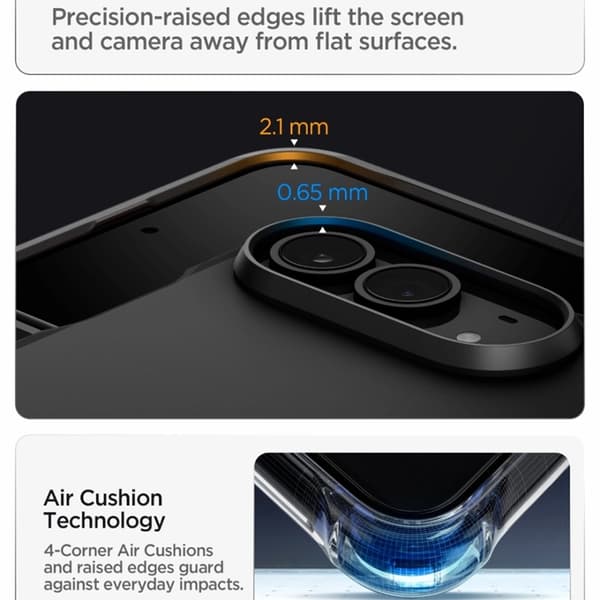 Spigen Mobilcover til iPhone Duo Magsafe Tough Armor - Sort
