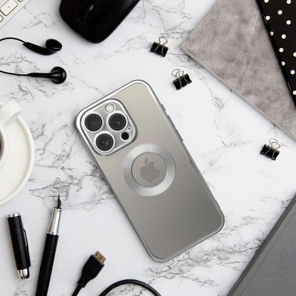 Mobilskal till iPhone 16e Glam - Silver