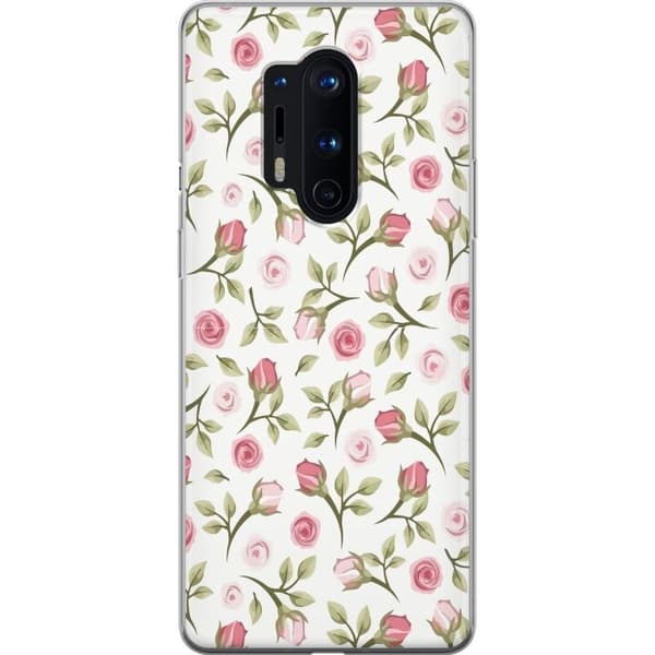 Taske til OnePlus 8 Pro med blomster