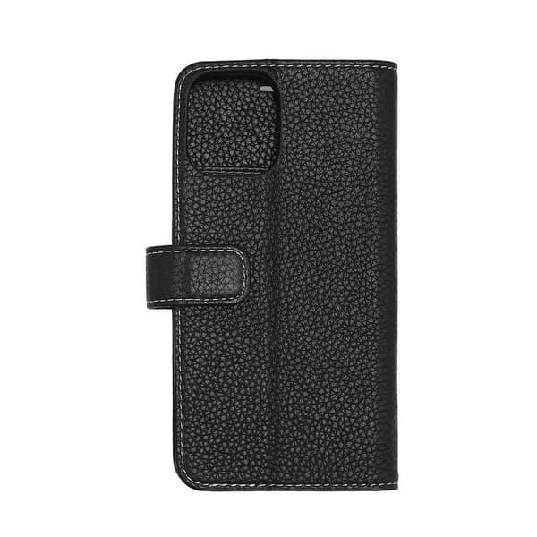 BUFFALO Ægte Læder iPhone 11 Pro tegnebog - Sort