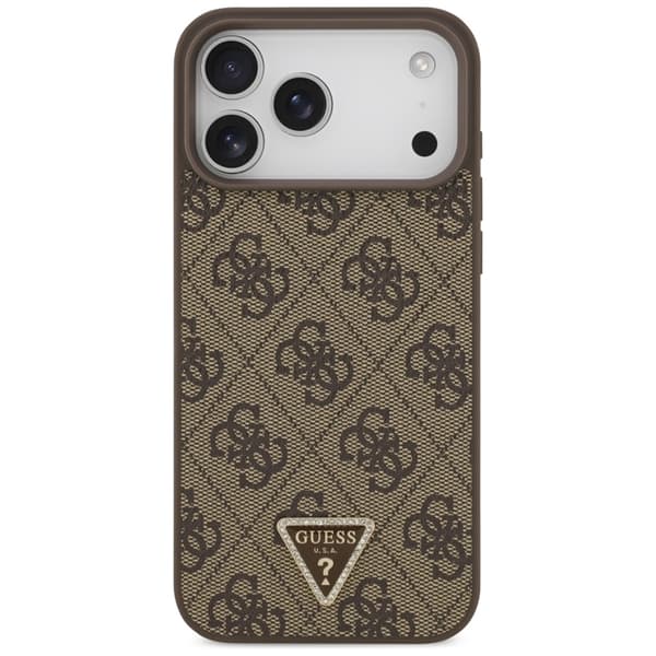 Guess Mobilskal till iPhone 18 Pro Max/17 Pro Max MagSafe 4G Triangle Strass