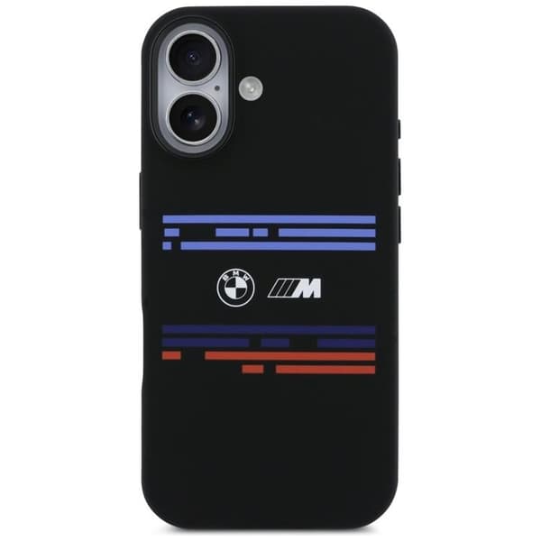 BMW-puhelinkotelo iPhone 17 MagSafe Silikoni Horizontal Line