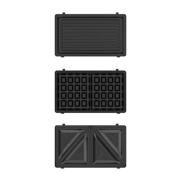 BLACK+DECK Sandwichgrill Sandwichvaffel