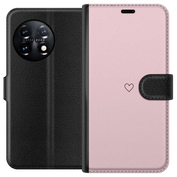 OnePlus 11 Pung Taske med Lille Hjerte