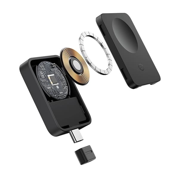 Baseus MagSafe Trådløs Oplader til Apple Watch 2.5W - Sort