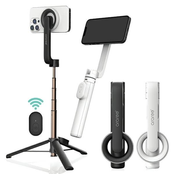 Araree Selfie Stick MagSafe Stativ Bluetooth Magfie Pod - Sort