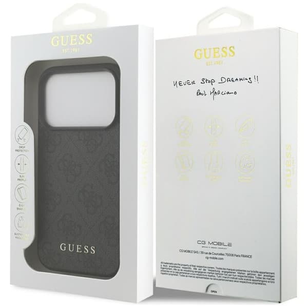 Guess telefontaske til iPhone 17 Pro 4G Classic - Sort