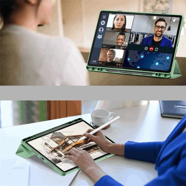 Tech-Protect Lenovo Idea Tab Pro Taske Smart - Grøn