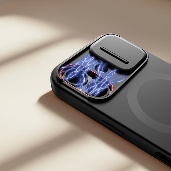 Tech-Protect Mobilskal till iPhone 17 Magsafe Kevlar Aura - Svart