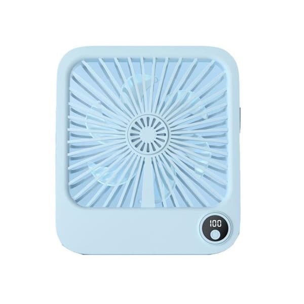 Skrivebordsventilator med Justerbar Stand W30 - Blå