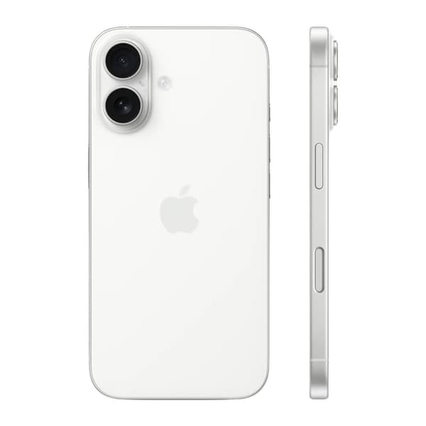 (NY) Apple iPhone 16 128GB - Hvid