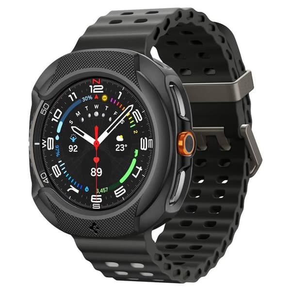 Spigen Galaxy Watch 8 Classic (46mm) Etui Liquid Air - Sort