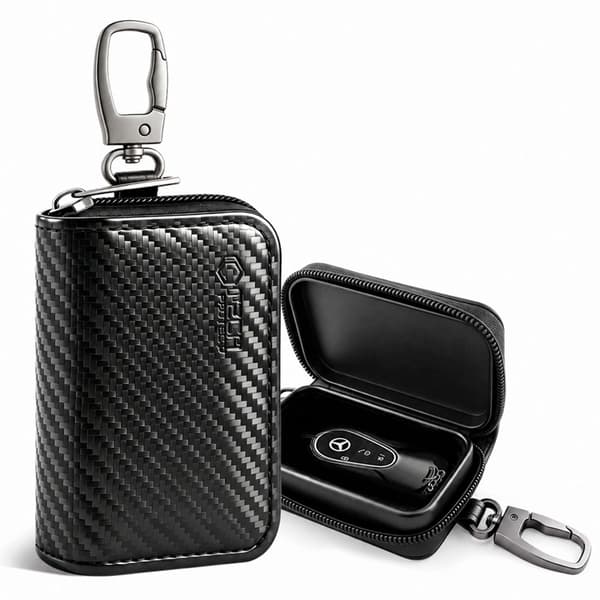 Tech-Protect RFID Fodral för keyless bilnyckel Faraday - Carbon