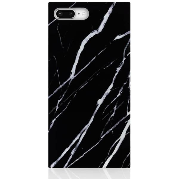 IDECOZ Telefontaske Sort Marmor iPhone 8 PLUS/7 PLUS