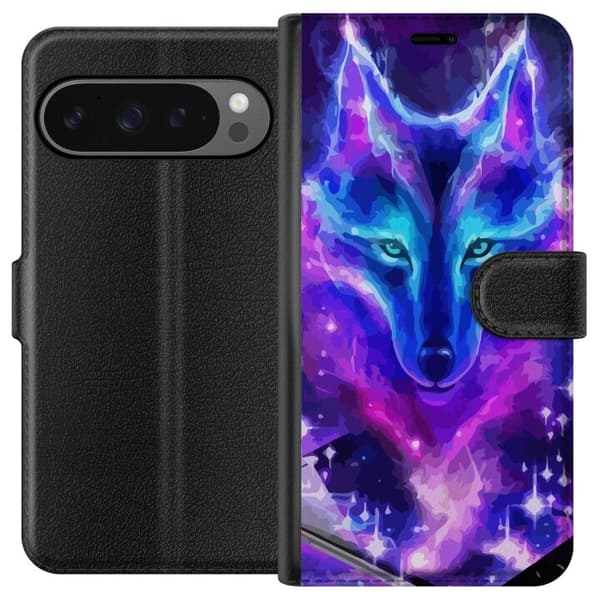 Pung Taske til Google Pixel 9 Pro XL med Neon Wolf
