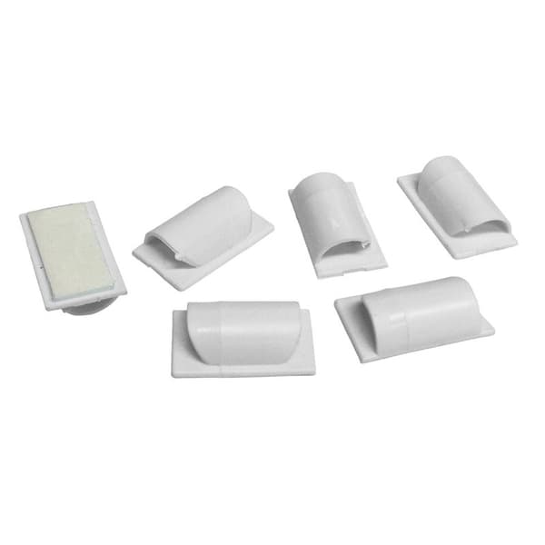 D-LINE Kabelklemmer 6x Hvid