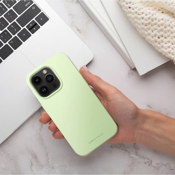 Mobilskal till iPhone 16e Cloud Skin - Ljusgrön