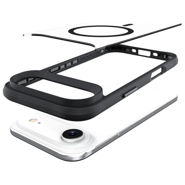3MK telefontaske til iPhone Air MagSafe Satin Armor - Sort