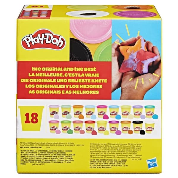 PLAY-DOH Forestil dig noget 18 Pakke