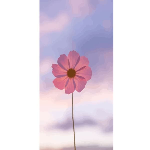 Plånboksfodral till Apple iPhone 13 Pro med Rosa blomma