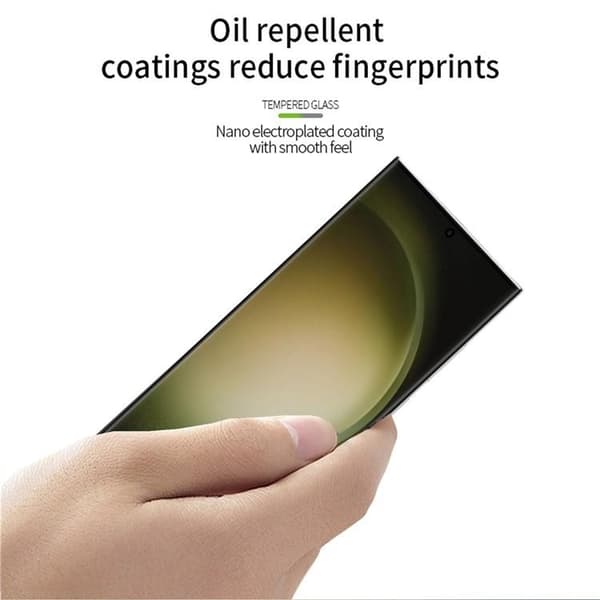 [2-PACK] Galaxy S24 Karkaistu lasinen näytönsuoja - Musta