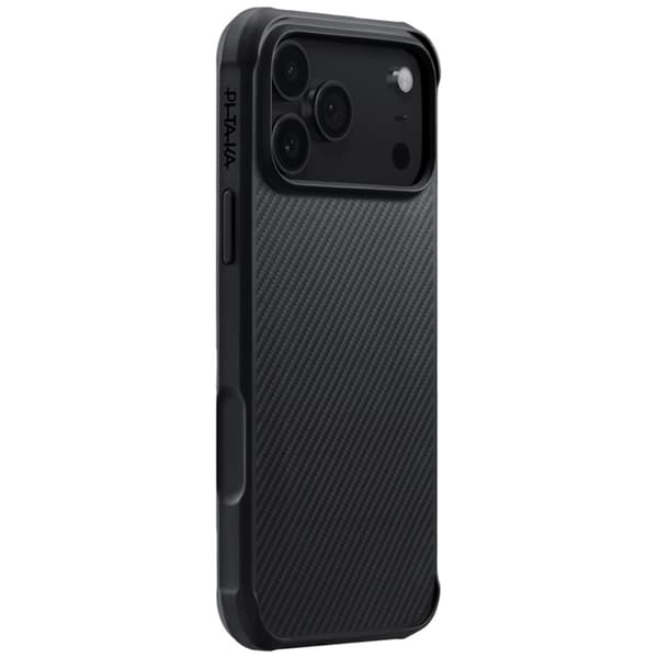 PITAKA Matkapuhelimen kuori iPhone 17 Pro Max Aramid Pro - Musta/Harmaa