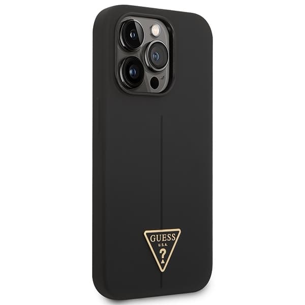 Guess Mobilskal till iPhone 14 Pro Max MagSafe Silicone Triangle