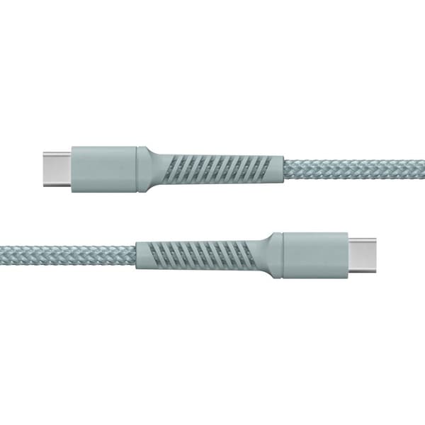 X2O Longlife 100W USB-C/C-kabel 2 m molnblå