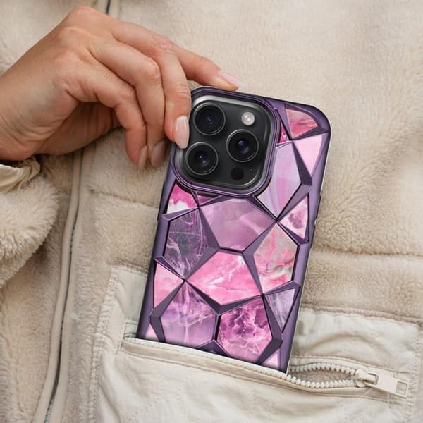 Telefontaske til iPhone 16e Twinki - Violet