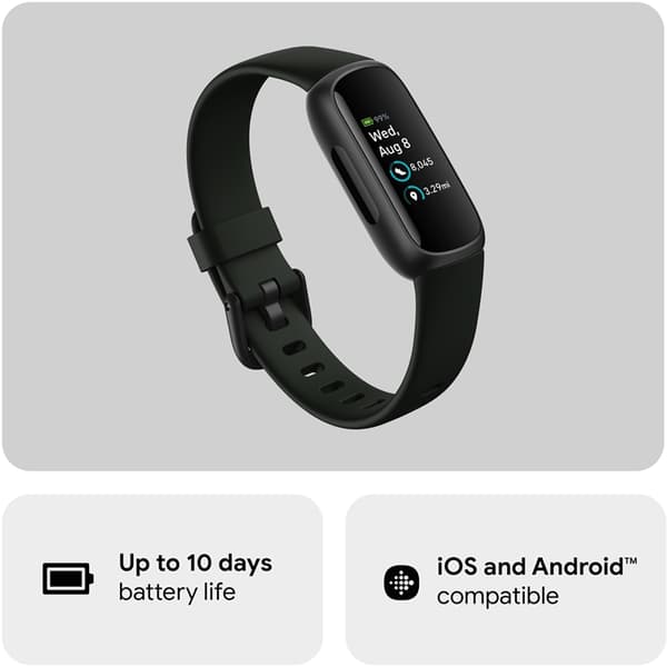FITBIT Inspire 3, Black/Midnight Zen