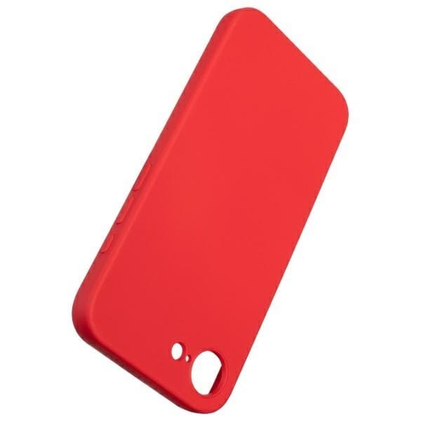Beline iPhone 16e silikonikuori - Punainen