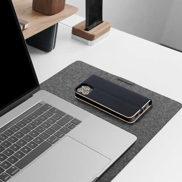 Xiaomi Redmi Note 14 Pro/14 Pro Plus Plånboksfodral Luna Guld