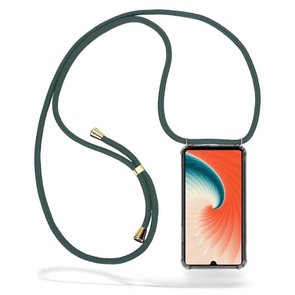 Boom Halsbandsrem Rope - Grön Cord
