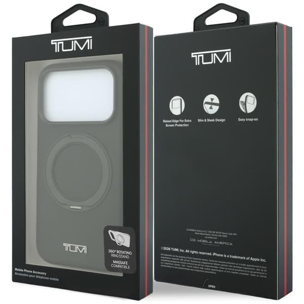 TUMI Mobilskal För iPhone 18 Pro Max/17 Pro Max Magsafe Ringhållare Ballistic