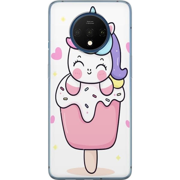 Taske til OnePlus 7T med Happy Unicorn