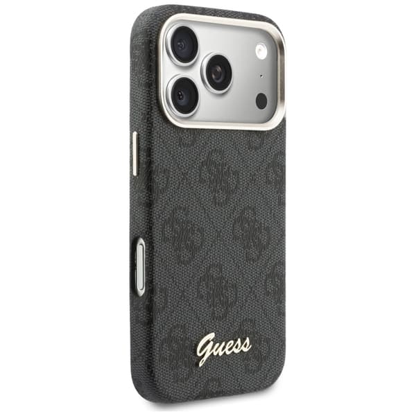 Guess  Mobilskal För iPhone 17 Pro Max MagSafe 4G Script - Svart