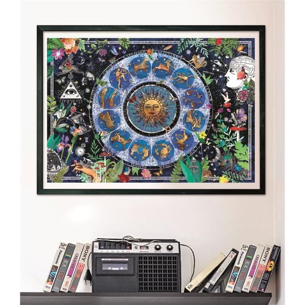 CLEMENTONI Palapeli 1000 Palaa CB High Quality Collection Astrological Chart