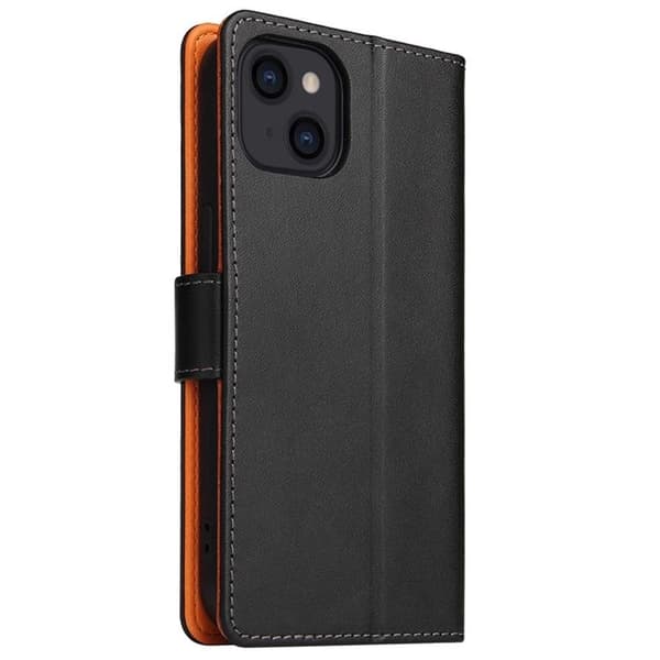 iPhone 14 Pro Max Plånboksfodral Dual Flip - Svart