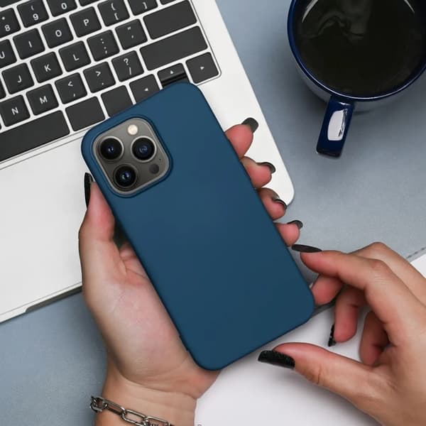 Mobilskal till Xiaomi Redmi Note 14 4G Silikon - Blå