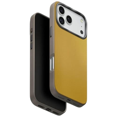 UNIQ Mobilskal till iPhone 18 Pro Max/17 Pro Max MagSafe Lyden DS - Gul/Grå