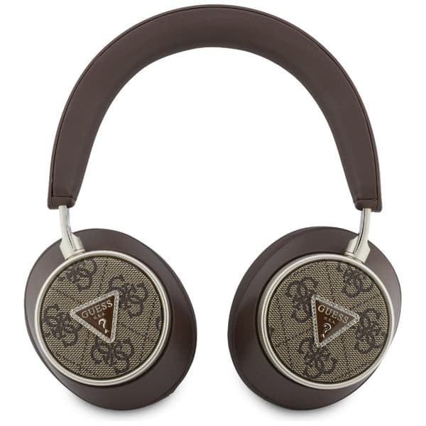 Guess Over-Ear Hörlurar ENC Bluetooth 4G Triangle Logo - Brun