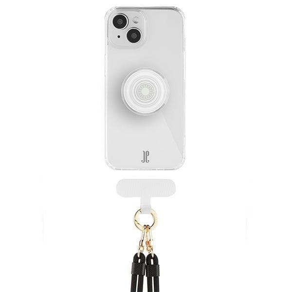 Just Elegance Mobilskal till iPhone 15 3in1 PopGrip - Transparent